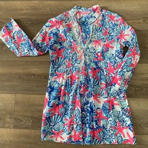 Lilly Pulitzer Beaded Tunic, Size XS